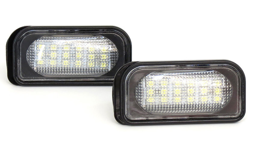 Lampi numar cu LED Mercedes Benz C-Class W203 Limousine (00-07)