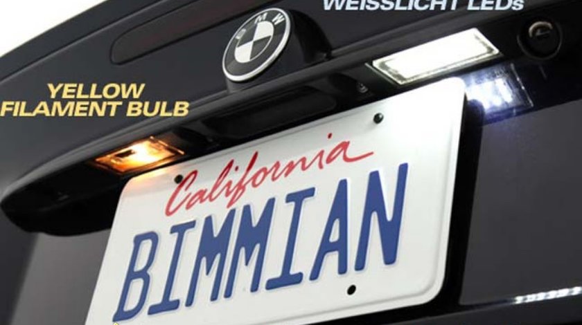 Lampi Numar LED BMW E46 1998 2004 Seria 3