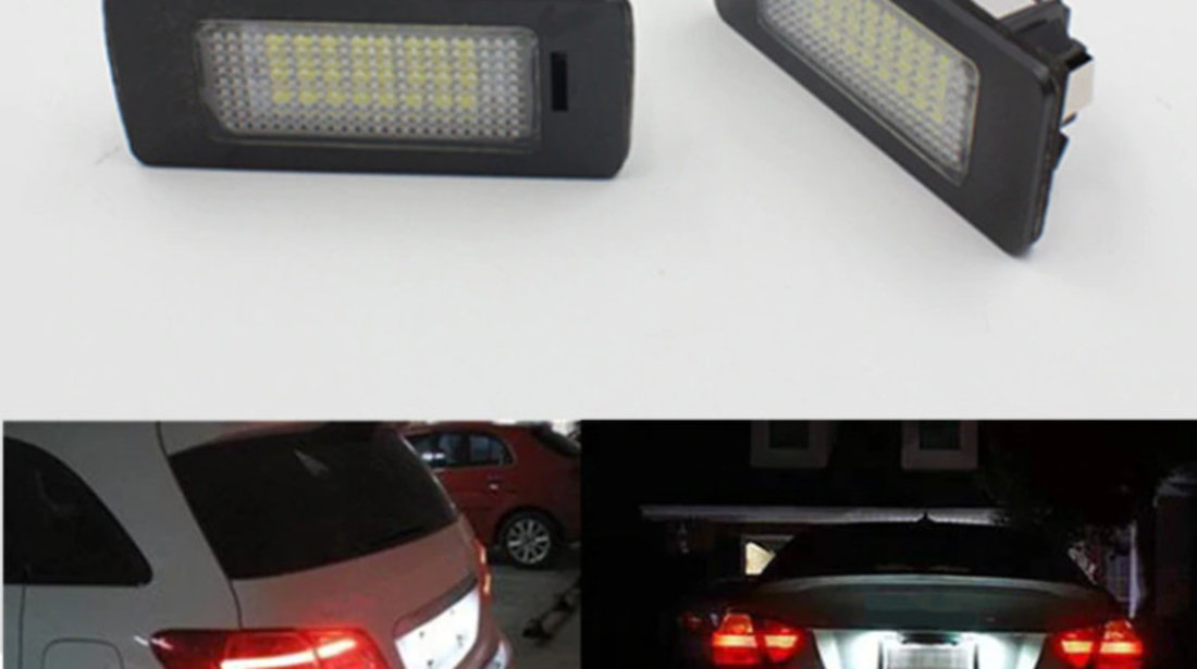 Lampi numar LED BMW E60, E90, E39, E70, E71, E88, F10,F30,F25