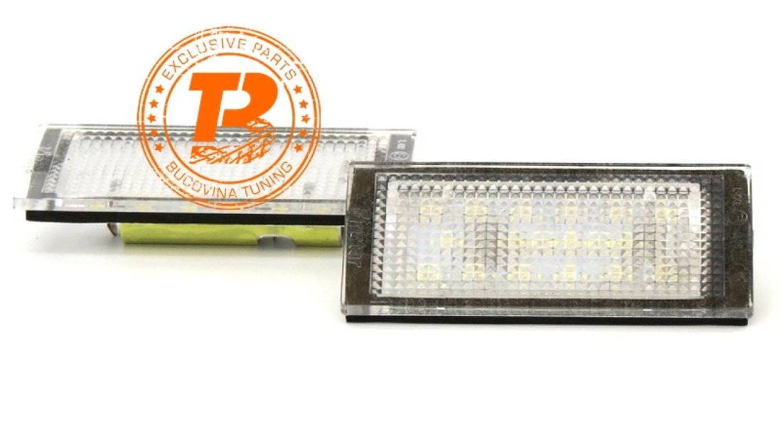 Lampi numar LED compatibile cu BMW Seria 3 E46 Coupe/ Cabrio (99-03)