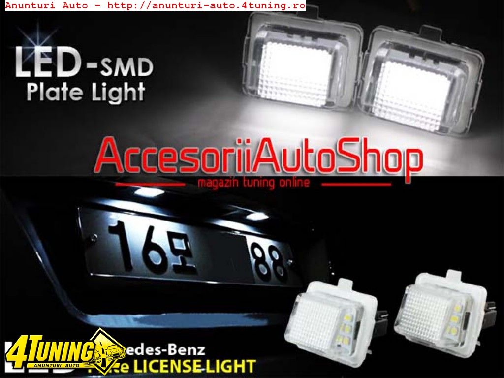 Lampi Numar LED Mercedes W212 E Class 20