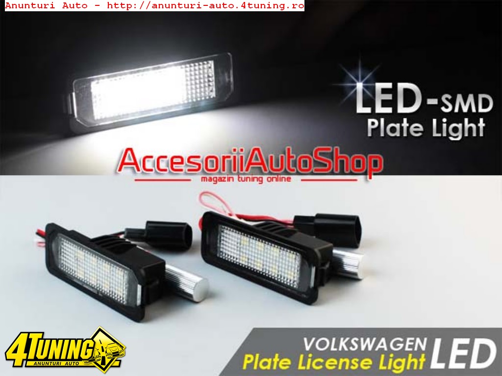 Lampi numar LED VW Passat B5 Passat CC E
