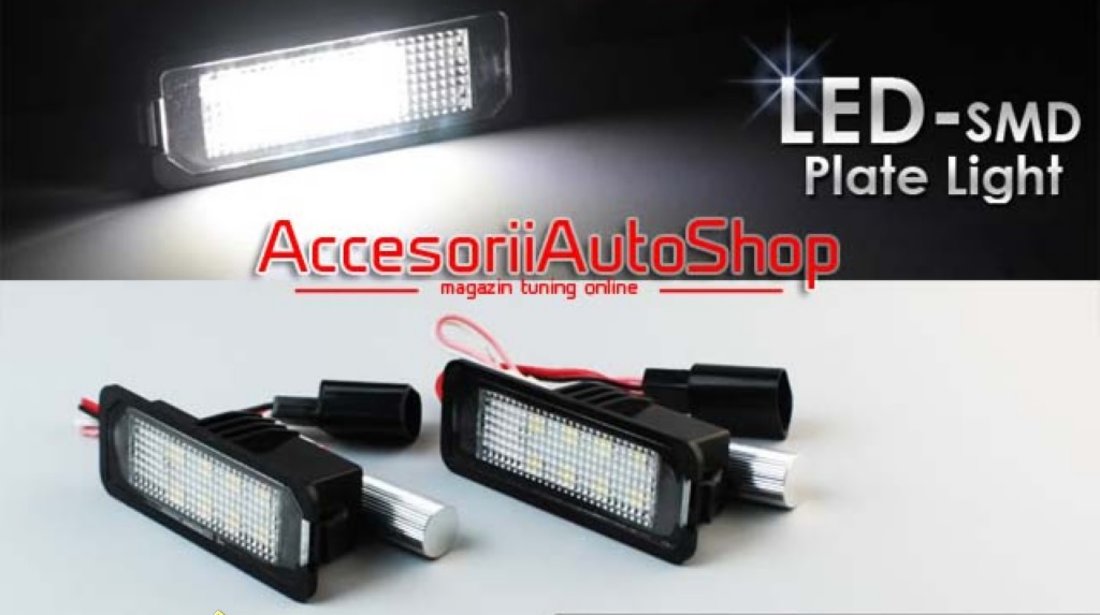 Lampi Numar LED VW Phaeton Scirocco New Bettle