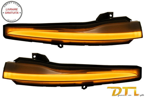 Lampi Semnalizare Oglinzi LED Mercedes C-Class W205 (2014-2018) E-Class W213 (2016