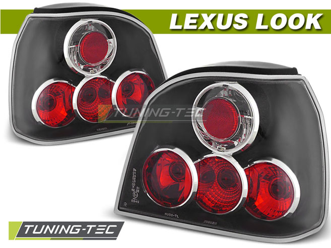 Lampi Spate Stopuri BLACK compatibila VW GOLF 3 09.91-08.97