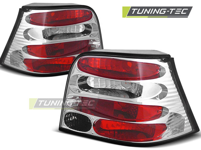 Lampi Spate Stopuri Crom look compatibila VW GOLF 4 09.97-09.03