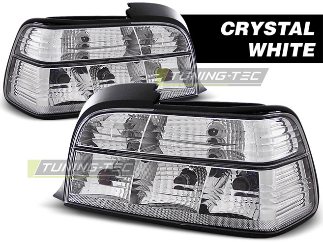 Lampi Spate Stopuri CRYSTAL ALB compatibila BMW E36 12.90-08.99 COUPE