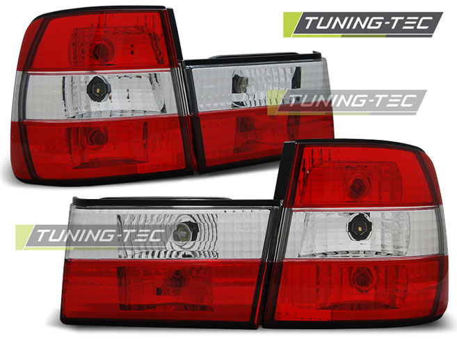Lampi Spate Stopuri ROSU ALB compatibila BMW E34 02.88-12.95 SEDAN