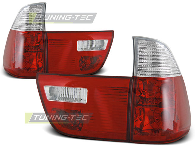 Lampi Spate Stopuri ROSU ALB compatibila BMW X5 E53 09.99-06