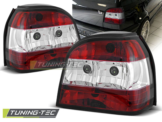 Lampi Spate Stopuri ROSU ALB compatibila VW GOLF 3 09.91-08.97