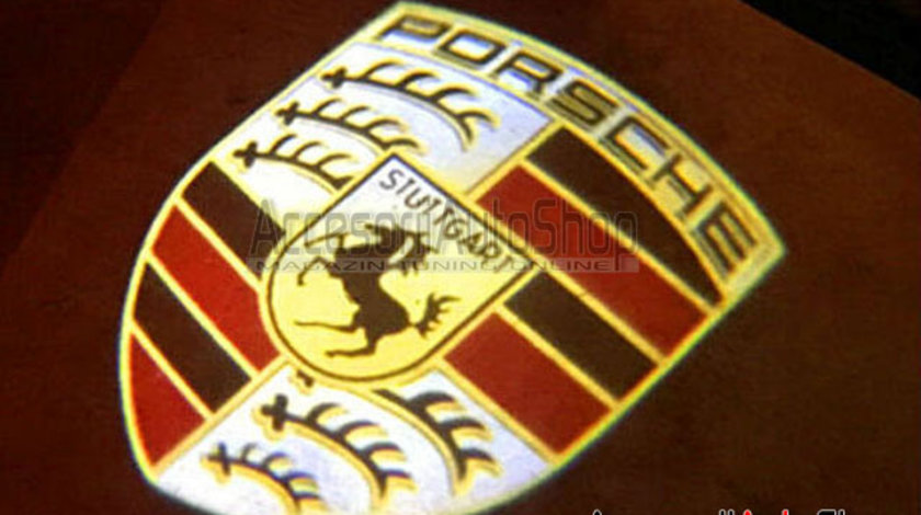 Lampi usi portiere LOGO Porsche Cayenne