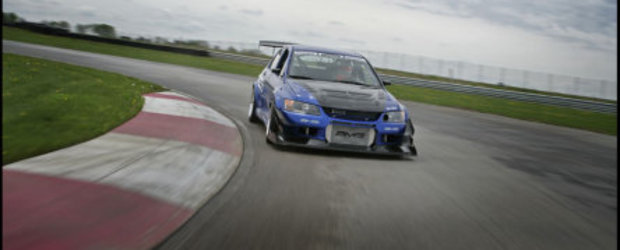 Lancer EVO IX Blue Demon by AMS - Let's go!