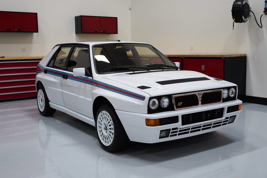 Lancia Delta HF Integrale Evoluzione Martini 5 cu 167 de kilometri la bord