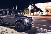 Land Rover Defender cu motor de Corvette