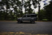 Land Rover Defender cu motor de Corvette