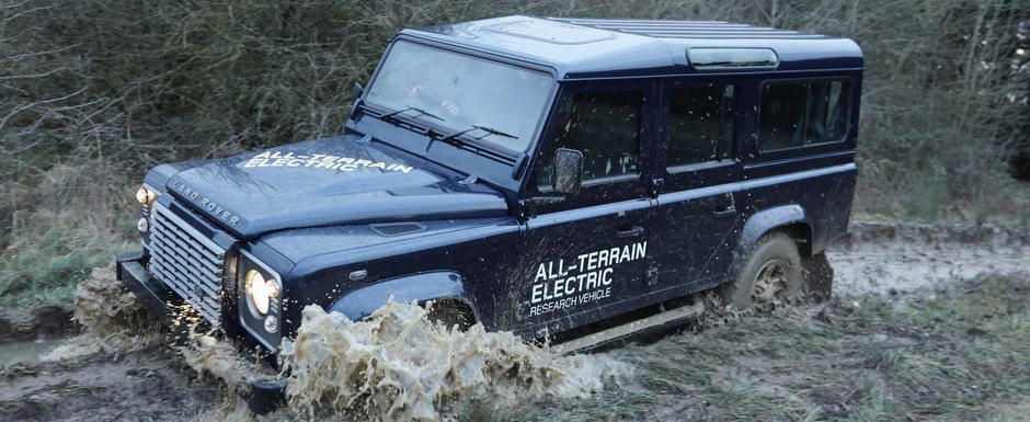 Land Rover Defender electric va fi prezentat sub forma de concept la Geneva