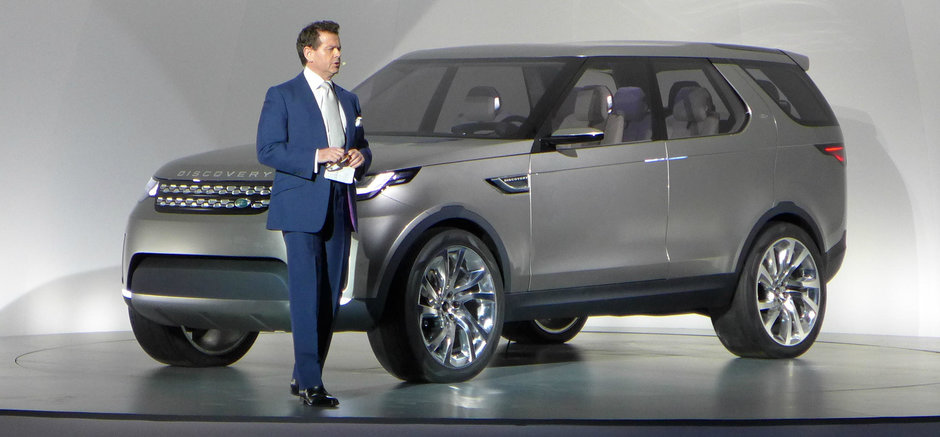 Land Rover Discovery Vision Concept, SUV-ul care merge singur