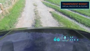 Land Rover inventeaza capota transparenta