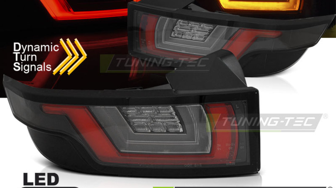 LAND ROVER RANGE ROVER EVOQUE 11-18 ROSU ALB BLACK LED