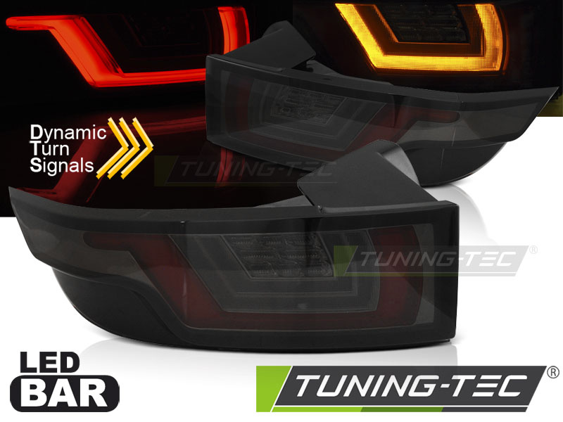 LAND ROVER RANGE ROVER EVOQUE 11-18 ROSU SMOKE BLACK LED