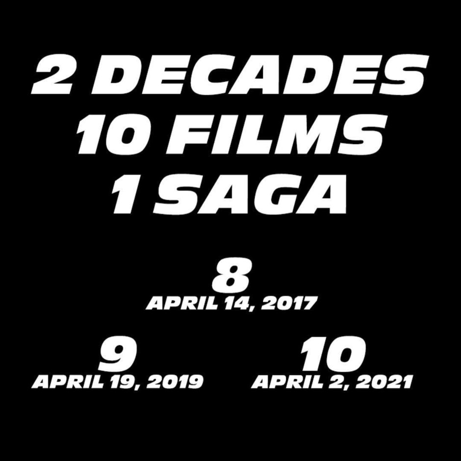 Lansare Fast & Furious 8, 9 si 10