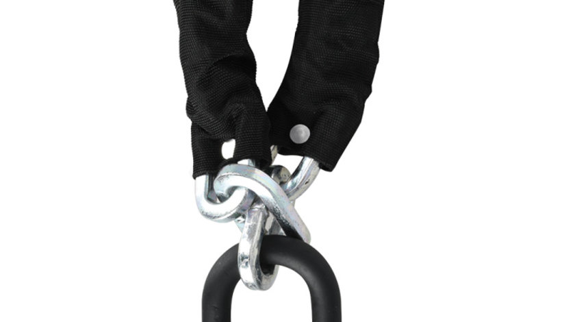 Lant Antifurt Moto Oxford Chain 10 Chain Lock &amp; Mini Shackle 10mm x 1400mm 1.4M Metal Negru LK144