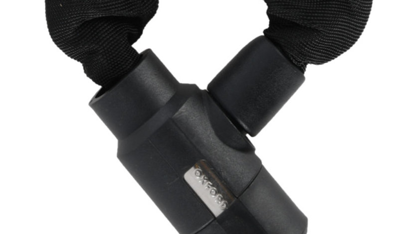 Lant Antifurt Moto Oxford GP Chain 10 9.5mm Round Link General Purpose Chain Lock Metal Negru LK109