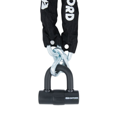 Lant Antifurt Moto Oxford HD MAX Chain Lock Otel Negru LK308