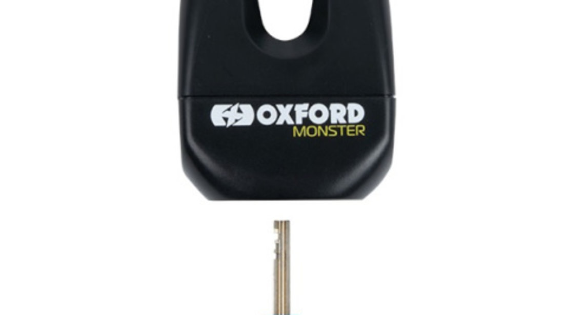 Lant Antifurt Moto Oxford Monster 12mm Square Chain &amp; Padlock 1.2m Otel Negru LK801