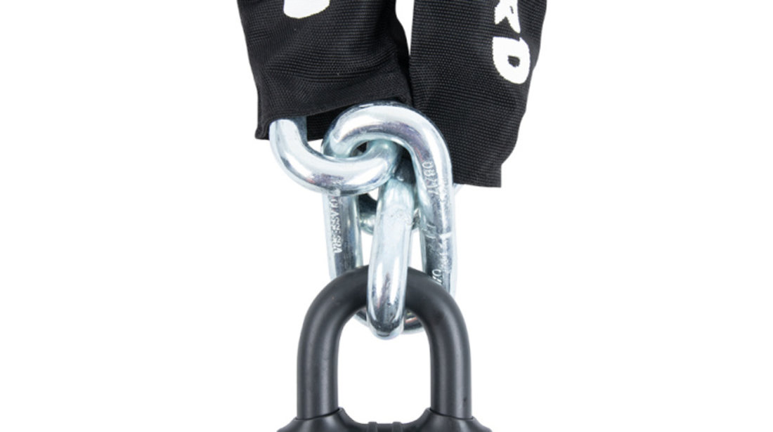 Lant Antifurt Moto Oxford Nemesis Chain Lock 16mm x 2.0m Otel Negru LK474
