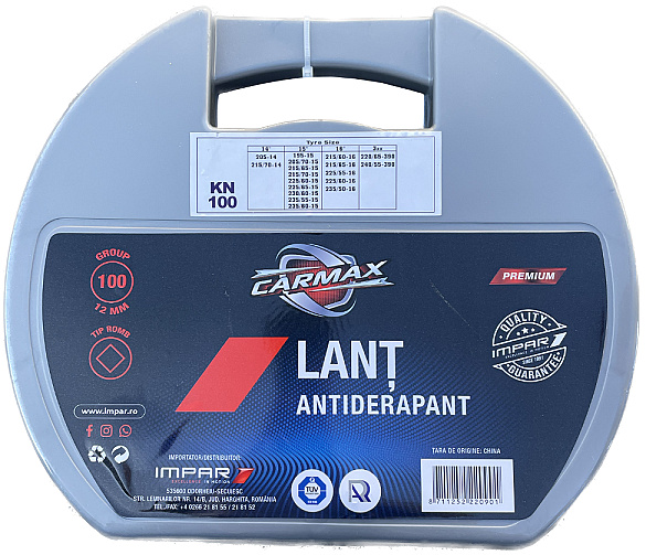 Lanturi Zapada Tip Romb Carmax 100 467