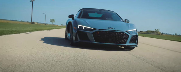 Lasa un R8 twin-turbo, cu 900 de cai putere, sa-ti faca ziua mai buna. VIDEO cu supercar-ul in actiune