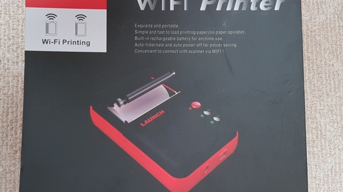 Launch Mini Wifi Printer pentru DIAGUN IV / x431 V / pro mini / x-431 V+ plus