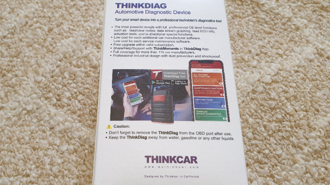 Launch Thinkdiag - Easydiag 4.0 - Soft full Diagzone 2022, update online 2 ani