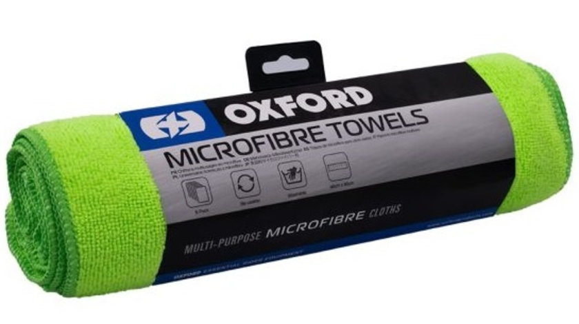 Laveta Microfibra Moto Oxford Verde OX253