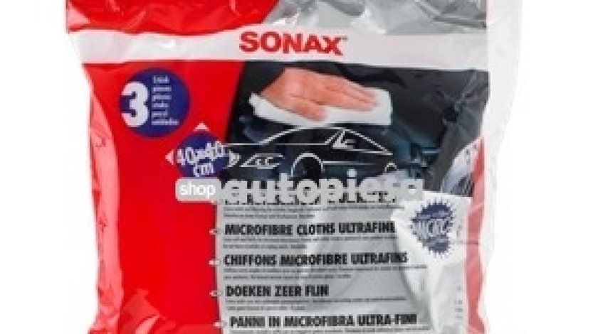 Lavete microfibra ultrafine SONAX SO450700 piesa NOUA