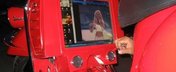 LCD si PC pe un scooter Vespa