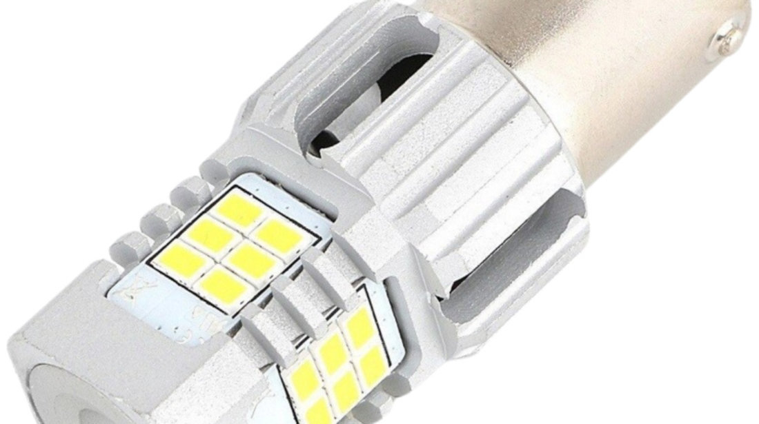 Led Auto ALB BA15S Cu 24 SMD 3020 12V Canbus BTLE5040A-BA15S-WHITE 358829