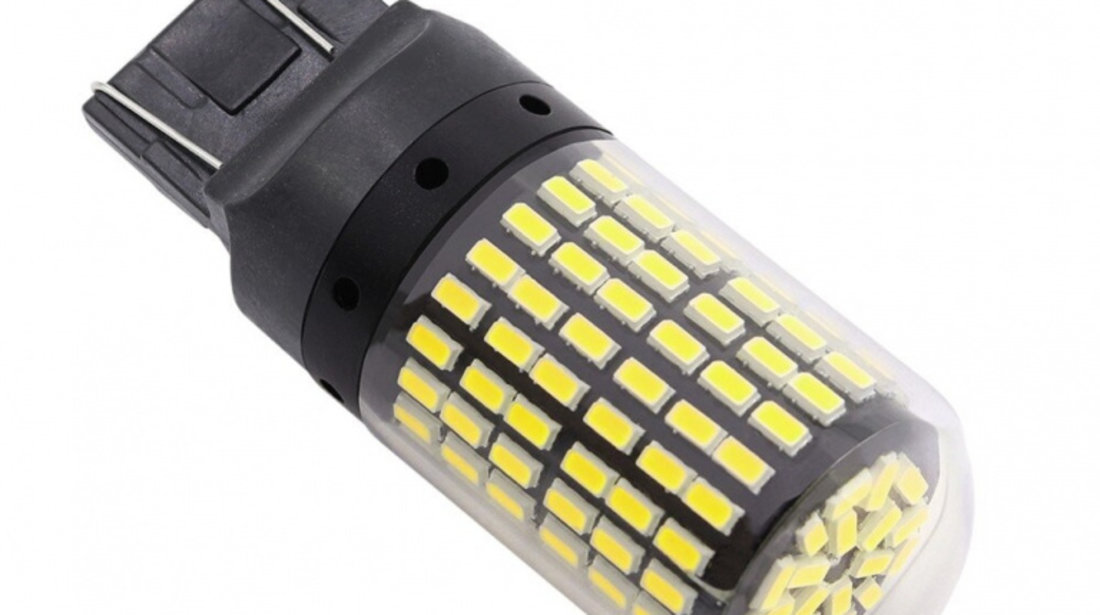 Led Auto Canbus Alb T20 7443 144 Smd 3014 12V - T20 7443-144SMD-3014-WHITE 985668