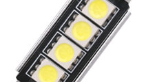 Led Auto Sofit Canbus Cu 4 SMD 5050 41mm FT-5050-4...