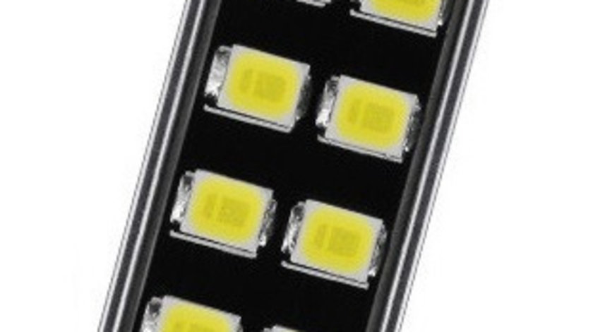 Led Auto Sofit Canbus Cu 8 SMD 2835, 12V, 41 mm FESTOON-2835-8SMD-41MM 622798