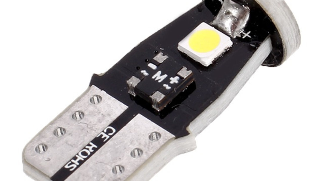 Led Auto T10 3 SMD 2835 - Fara Polaritate - BTLE1280 (BTLE1654) 472165