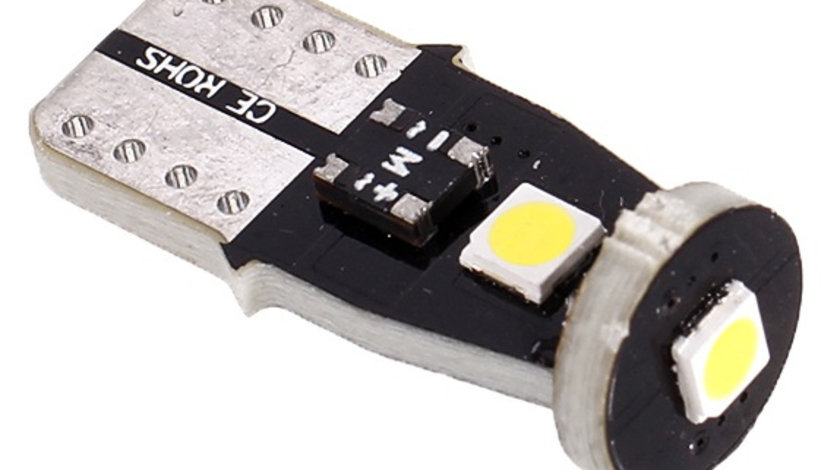 Led Auto T10 3 SMD 2835 - Fara Polaritate - BTLE1280 (BTLE1654) 472165