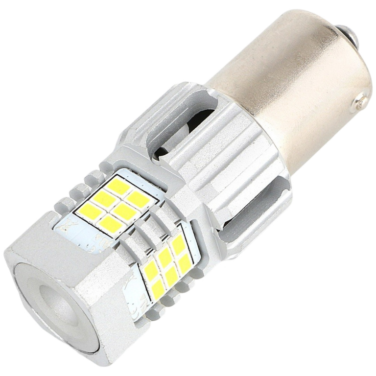 Led BA15S 12V 24 SMD 3020 1000Lm Canbus Alb 6000K BTLE5040A