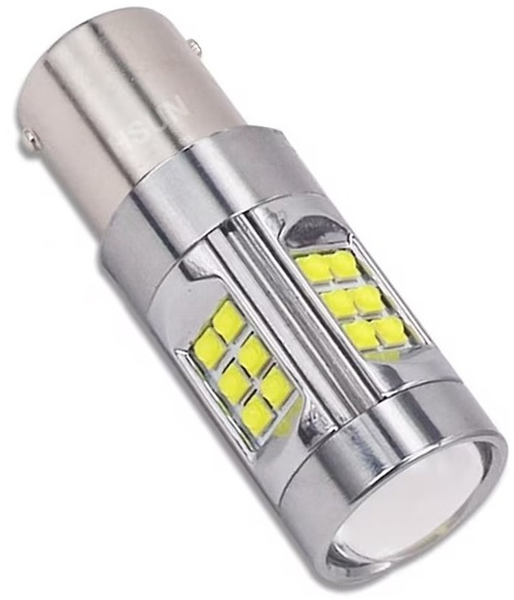 Led BA15S 12V / 24V 150W 30 SMD Cree 5W Canbus Alb 6000K 1156-150W 499029