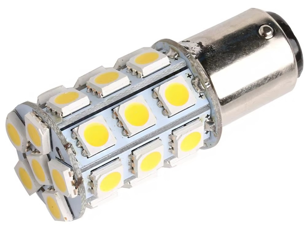 Led BA15S 12V 27 SMD Alb 6000K 626100