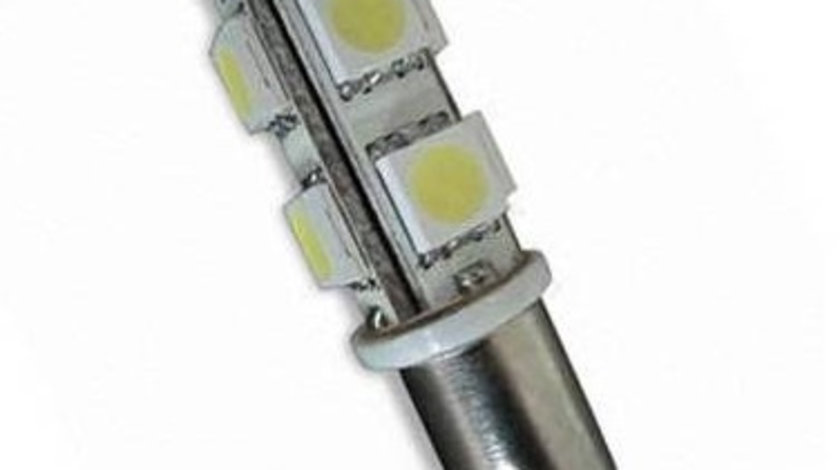 Led BA9S 9 SMD Alb