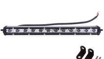 Led Bar 36W 12 Led 12V / 24V Spot Beam 34CM HAL231