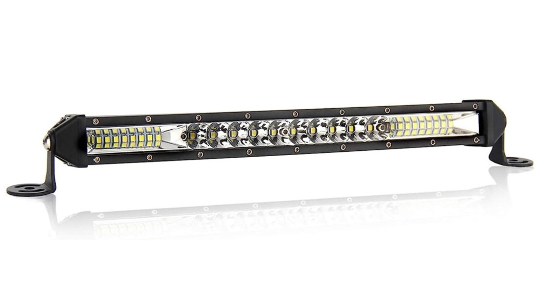 Led Bar 72W, Ultra Slim, 12-24V, 27.5CM, Lumină Combinată Combo Flood Si Spot HAL493