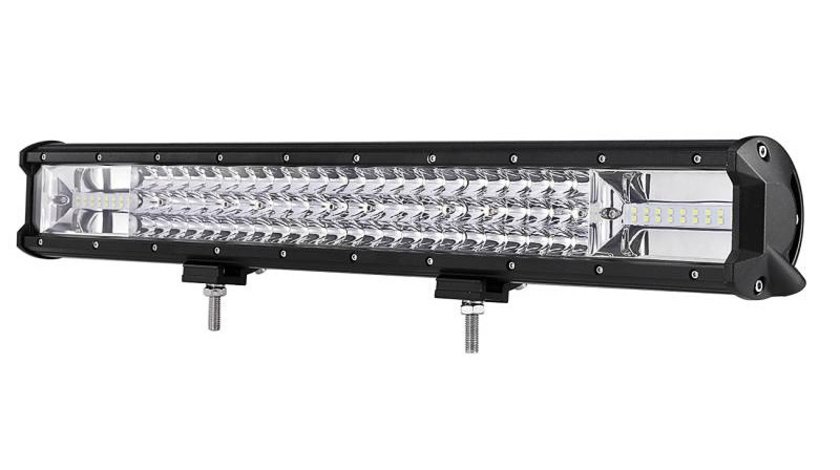 Led Bar Auto 324W, Leduri Pe 3 Randuri, 12V-24V, 22680 Lumeni, 23,5&quot;/59,7 Cm, Combo Beam 12/60 Grade 787373